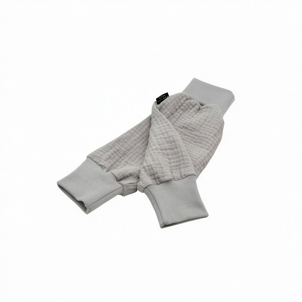 Muslin Baggy Pants - Gray NB