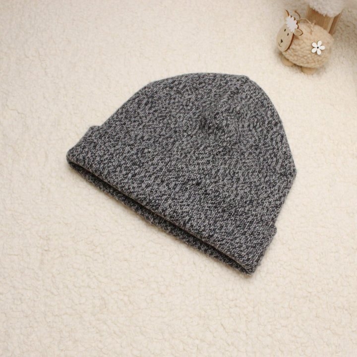 Knit Merino beanie - Gray - AnnaKarinna