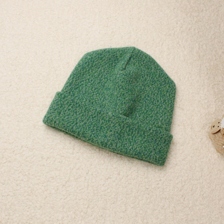 Knit Merino beanie - Green - AnnaKarinna