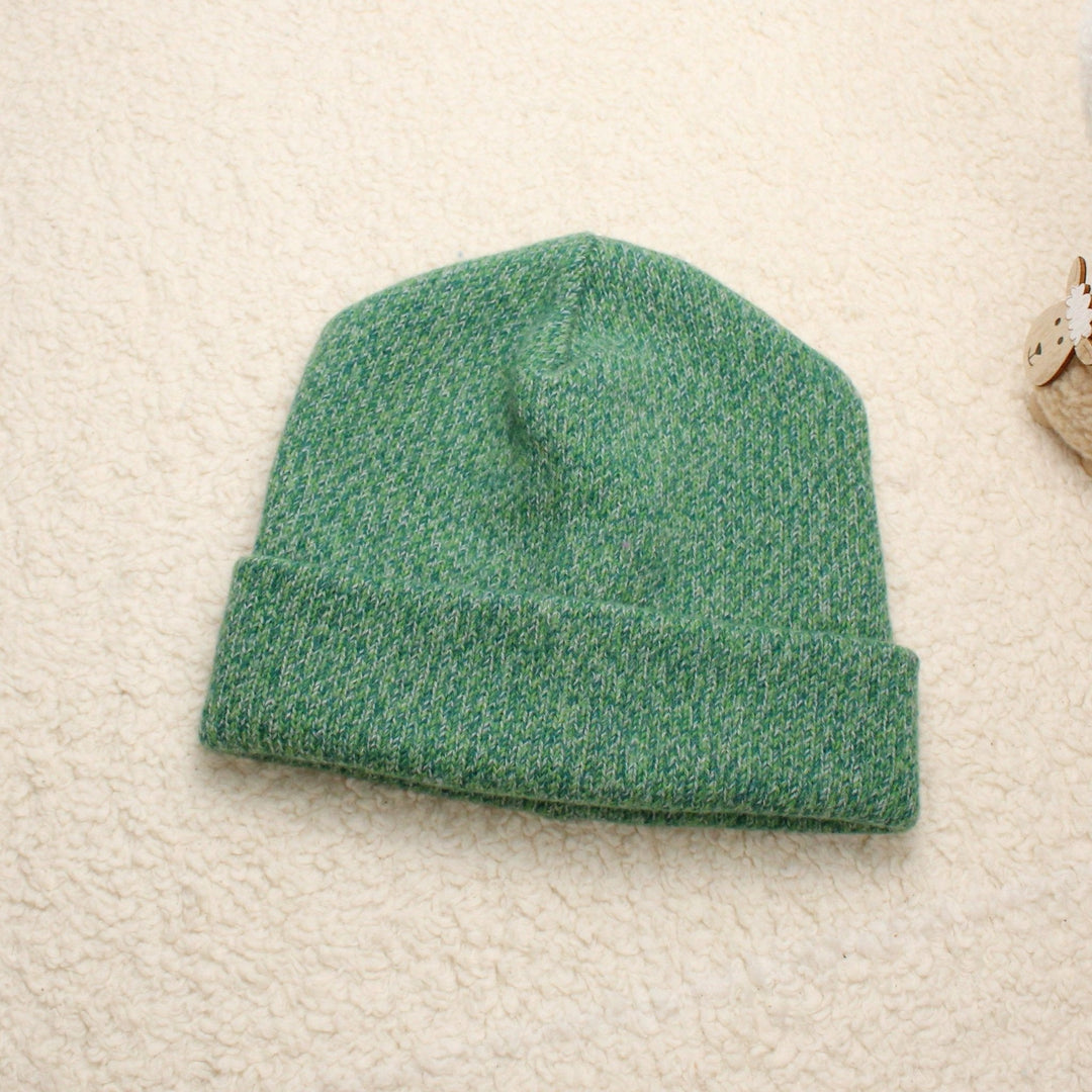 Knit Merino beanie - Green - AnnaKarinna