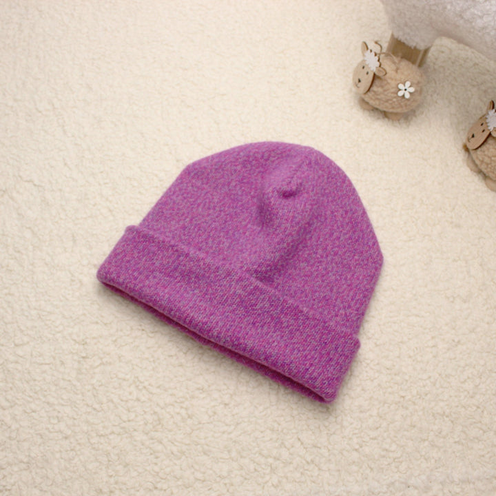 Knit Merino beanie - Pink - AnnaKarinna