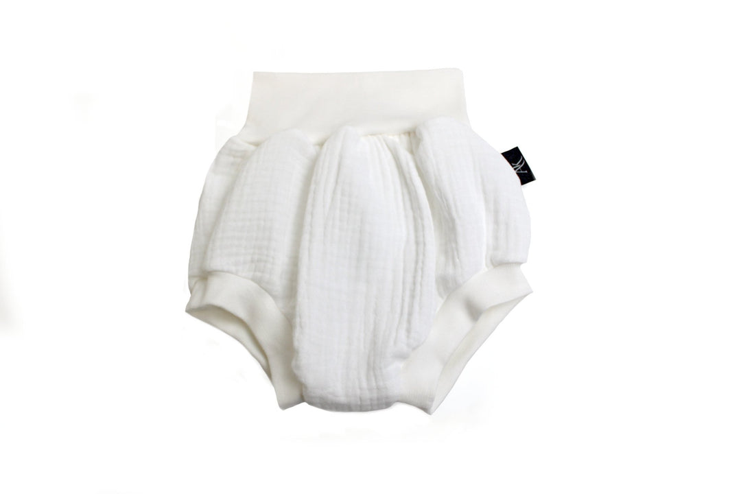 Muslin Pump shorts - White NB - AnnaKarinna