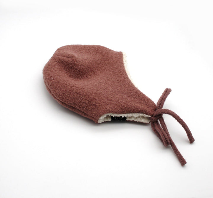 100 % Italian Wool hat - Clay Pink - AnnaKarinna