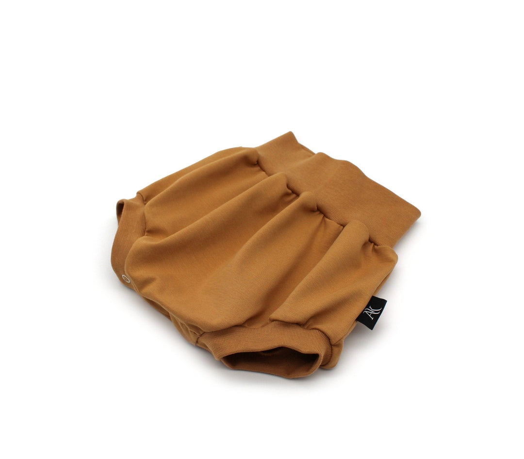 Baby summer shorts - Camel Bloomers 0 - 1 Year - AnnaKarinna