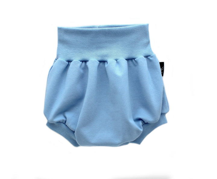 Baby summer shorts - Light Blue Bloomers 1 - 3 Years - AnnaKarinna