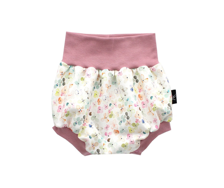 Baby Summer shorts - Multicolor flowers Bloomers 0 - 1 Year - AnnaKarinna