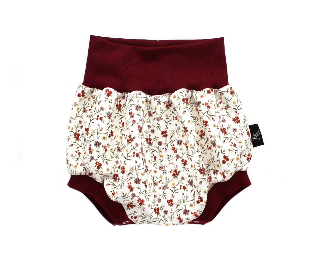 Baby Summer Shorts - Romantic Flower Bloomers 1 - 3 Years - AnnaKarinna