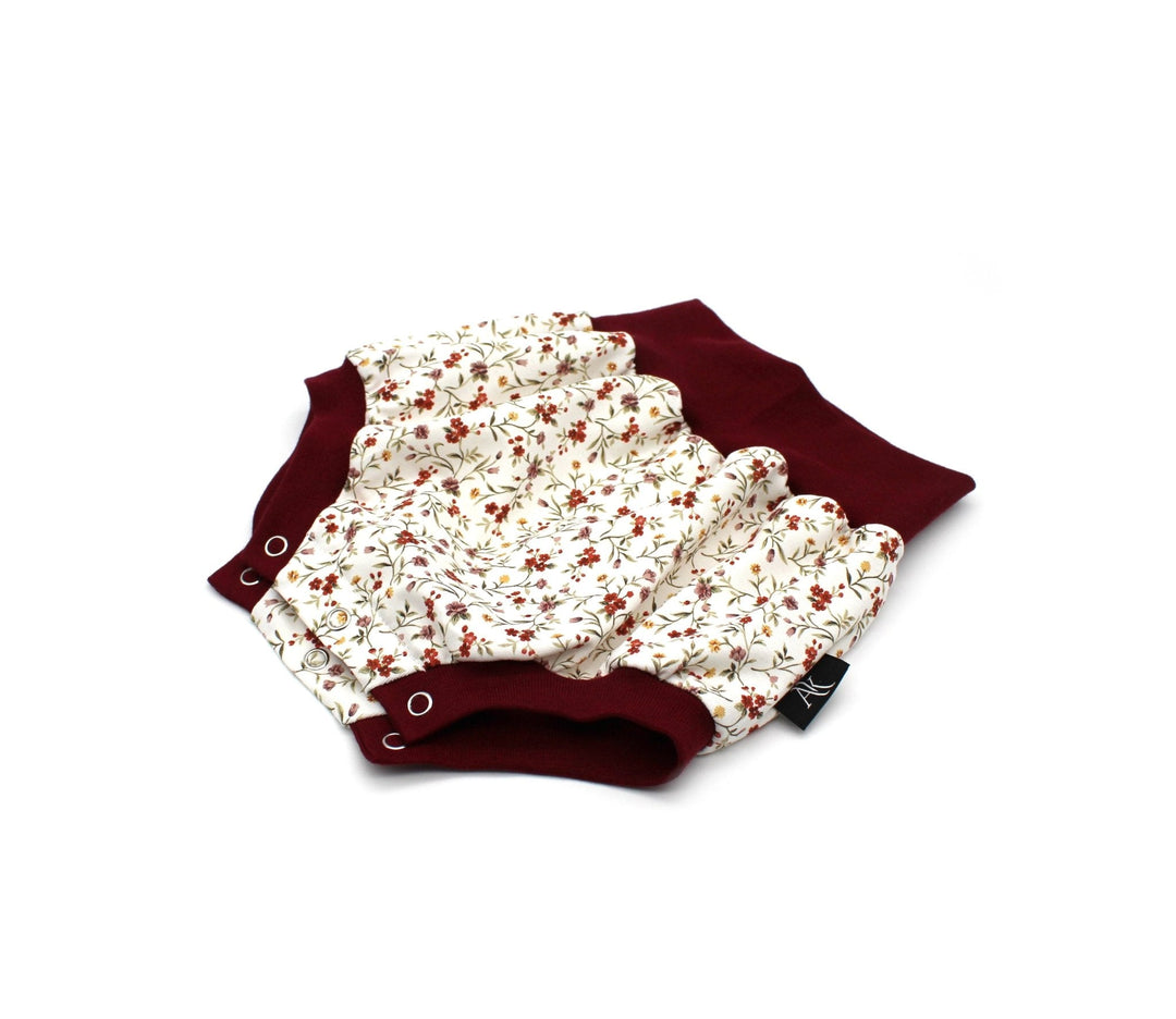 Baby Summer Shorts - Romantic Flower Bloomers 1 - 3 Years - AnnaKarinna