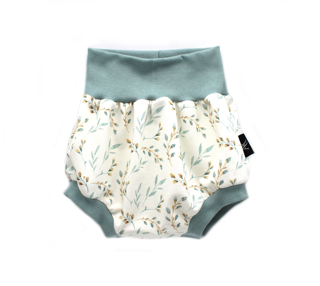 Baby Summer Shorts - Willow branch Bloomers 1 - 3 Years - AnnaKarinna