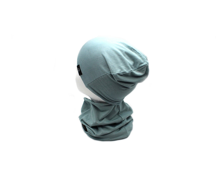 Bamboo Baby Loop and Hat Set Sea Green Color - AnnaKarinna