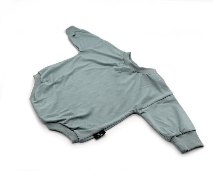 Bamboo Baby Romper - Sea Green 1 - 3 Years - AnnaKarinna