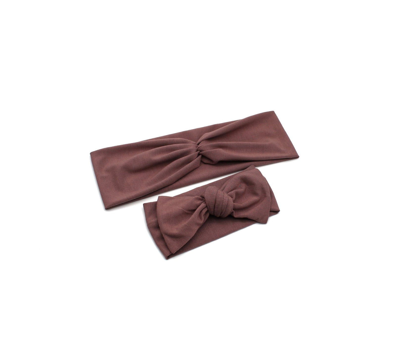 Bamboo Mommy and me Headband - Old Mauve - AnnaKarinna