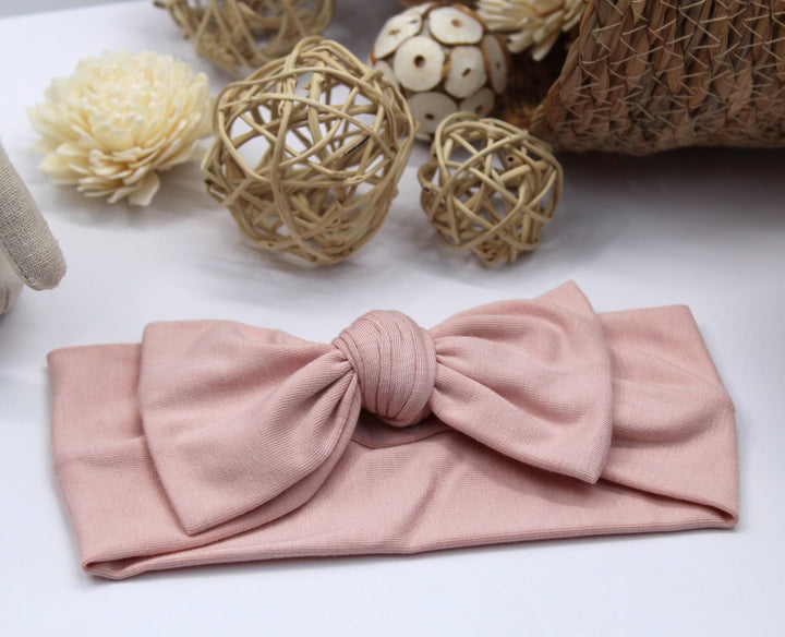 Bamboo Mommy and me Headband - Pink - AnnaKarinna