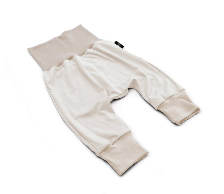 Beige Bamboo Baggy Pants 0 - 1 Year - AnnaKarinna