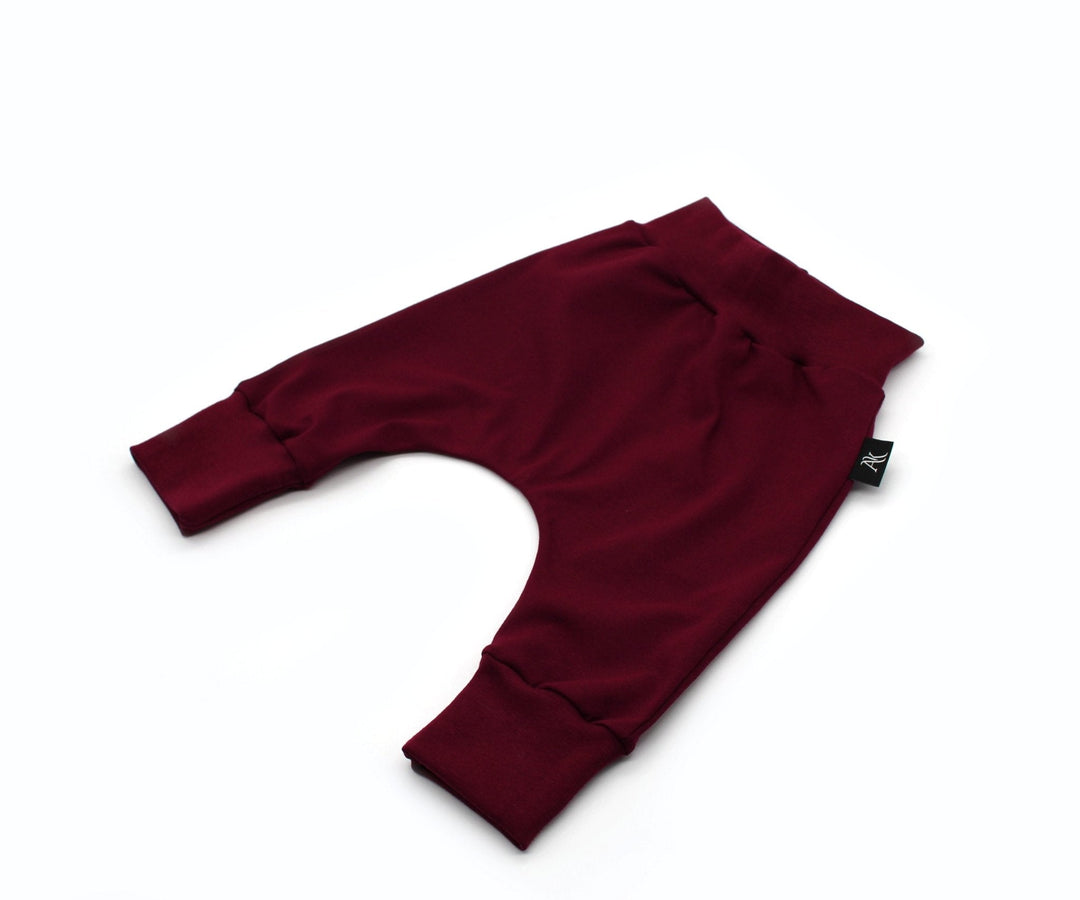 Bordeaux baggy pants 0 - 1 Year - AnnaKarinna