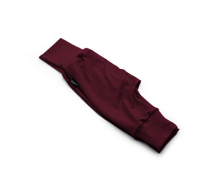 Bordeaux Bamboo Baggy Pants 0 - 1 Year - AnnaKarinna