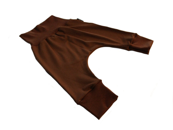 Brown Bamboo Baggy Pants 0 - 1 Year - AnnaKarinna