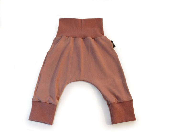 Clay Pink Bamboo Baggy Pants 0 - 1 Year - AnnaKarinna