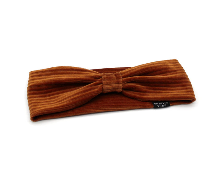 Cognac Turban Baby Headband - AnnaKarinna