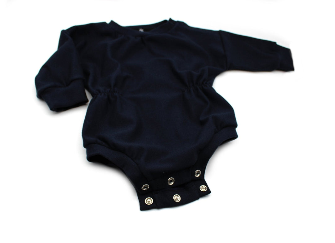 Cotton Sweater baby girl romper Newborn - 5 Years - Navy Blue 0 - 1 Year - AnnaKarinna