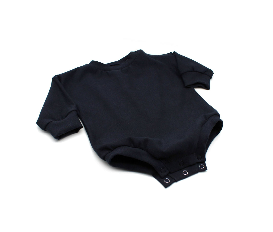 Cotton Sweater baby romper Newborn - 5 Years - Navy Blue 0 - 1 Year - AnnaKarinna