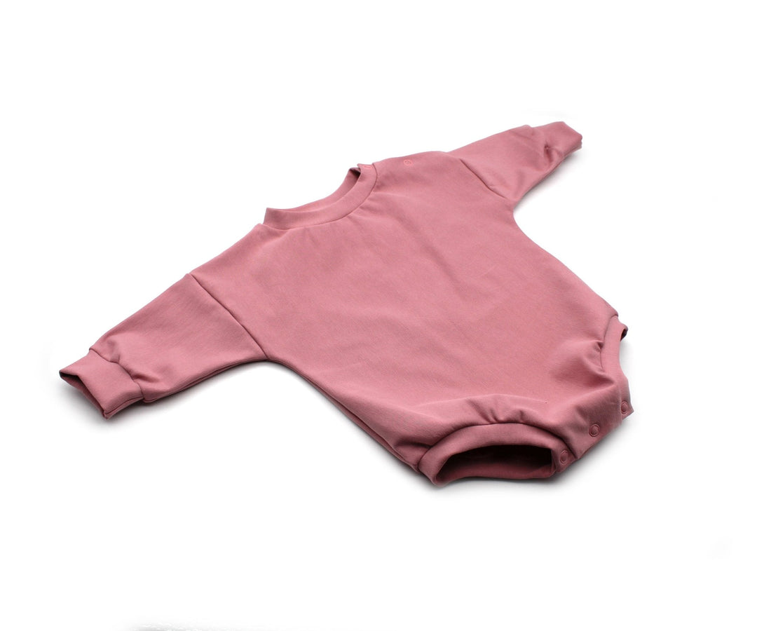 Cotton Sweater baby romper Newborn - 5 Years - Powder Pink 0 - 1 Year - AnnaKarinna