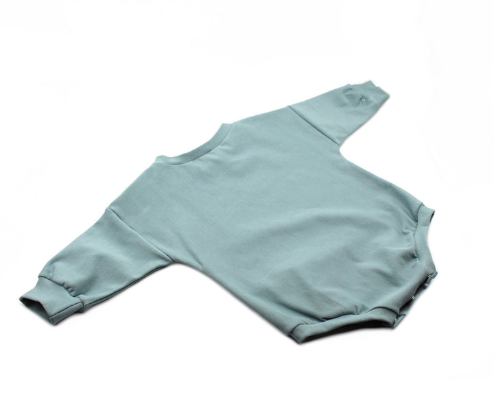 Cotton Sweater baby romper Newborn - 5 Years - Sea Green 0 - 1 Year - AnnaKarinna