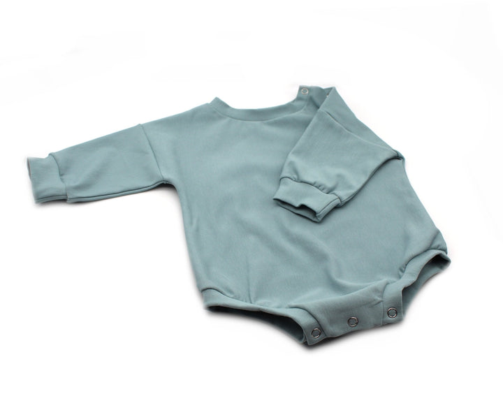 Cotton Sweater baby romper Newborn - 5 Years - Sea Green 0 - 1 Year - AnnaKarinna