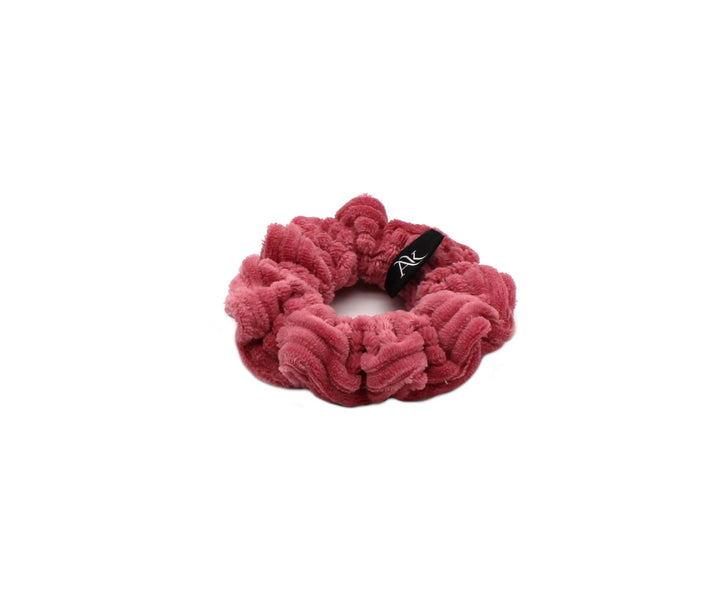 Fucsia Rib cotton Scrunchie - AnnaKarinna