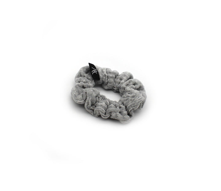 Gray Melage Turban Headband & Small Scrunchie Set - AnnaKarinna