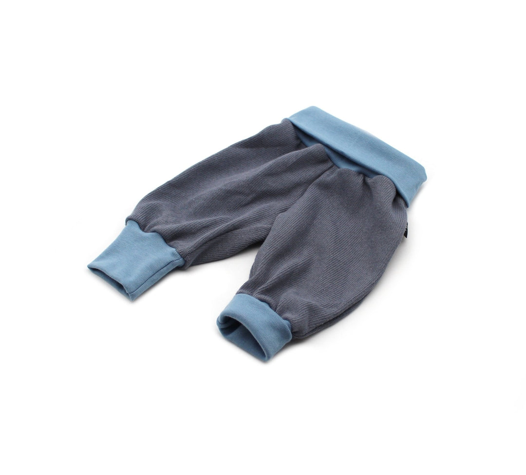 Knitted cotton baggy pants - Light Jeans 0 - 1 Year - AnnaKarinna