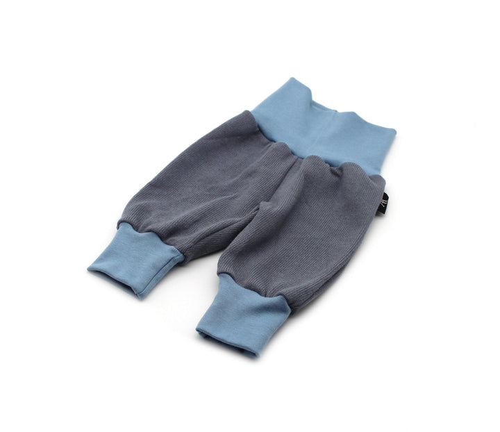 Knitted cotton baggy pants - Light Jeans 0 - 1 Year - AnnaKarinna