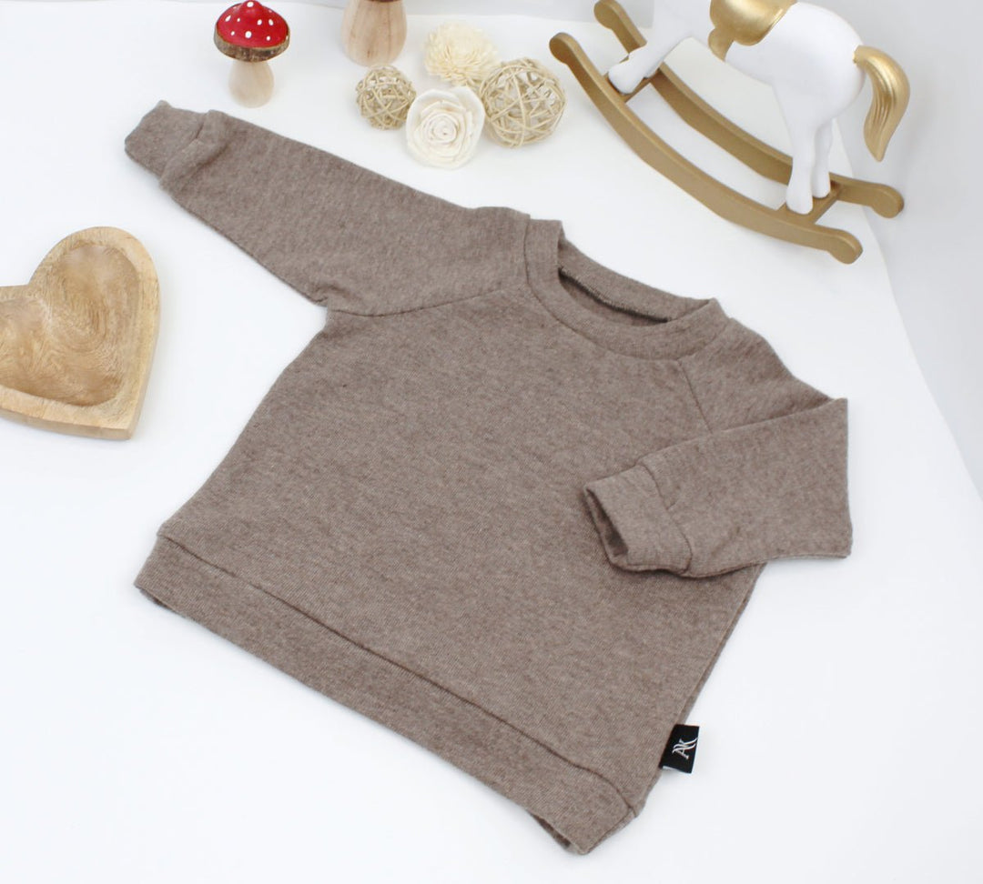 Merino wool baby sweater - Beige 1 - 3 Years - AnnaKarinna