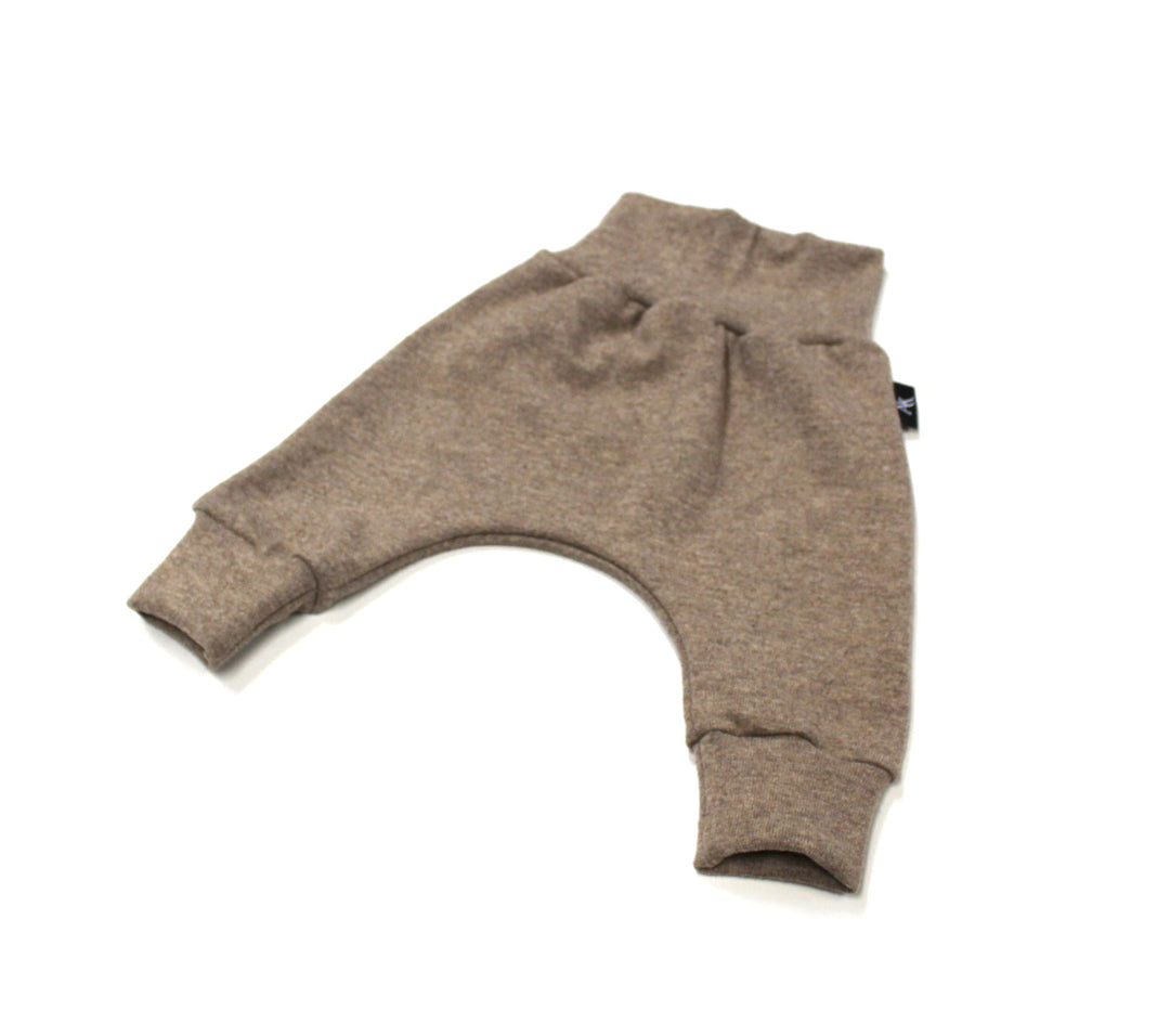 Merino wool baggy pants - Beige 0 - 1 Year - AnnaKarinna