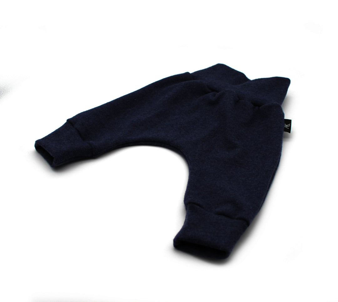 Merino wool baggy pants - Blue 1 - 3 Years - AnnaKarinna