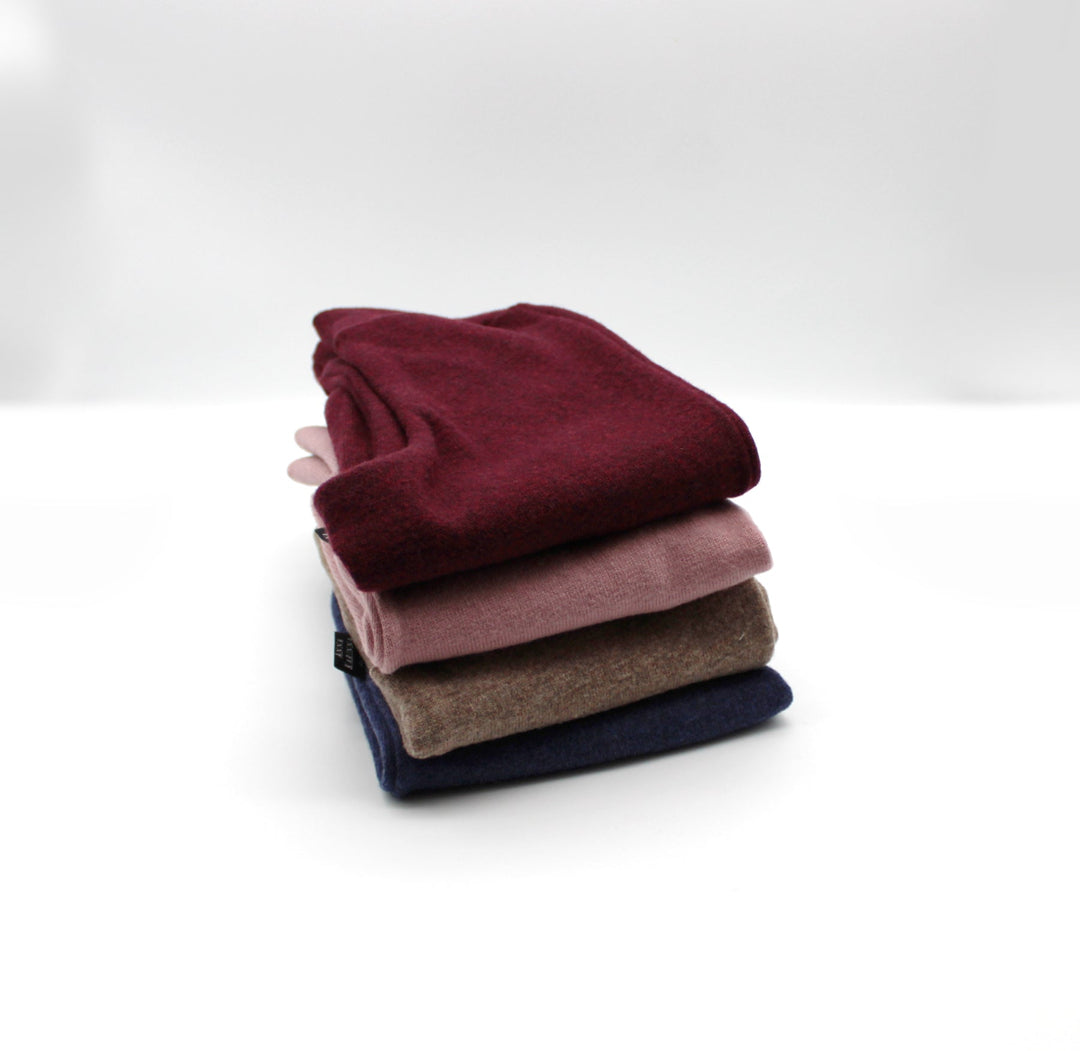 Merino wool baggy pants - Bordeaux 0 - 1 Year - AnnaKarinna