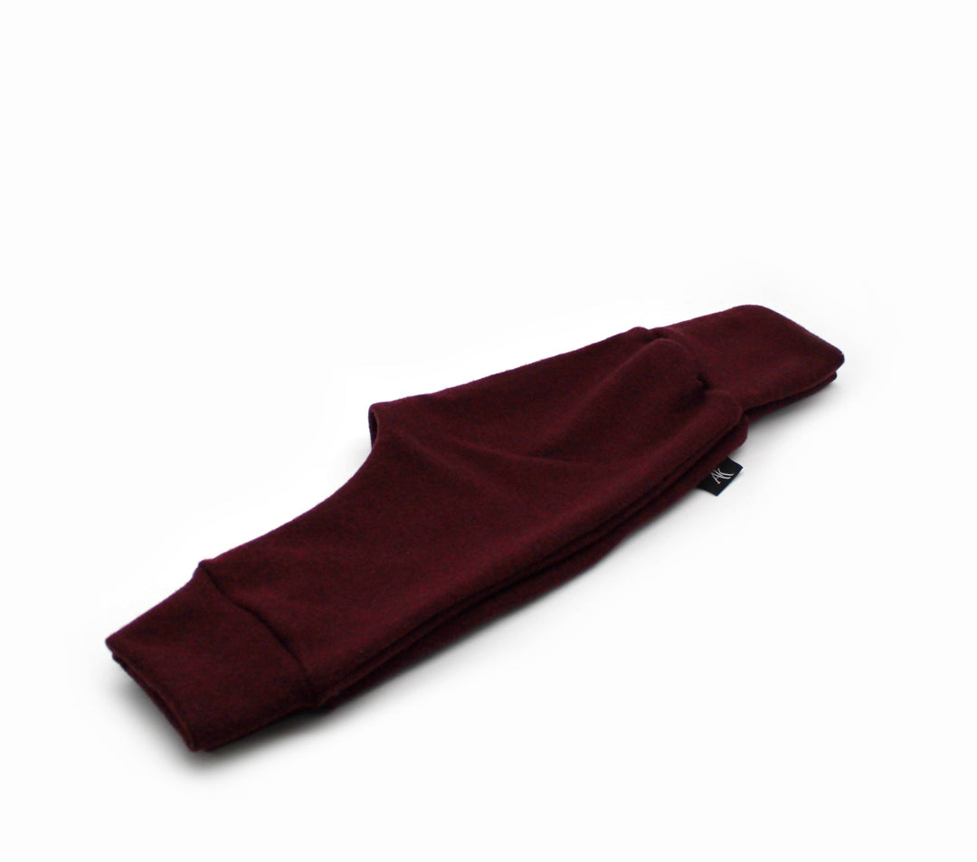 Merino wool baggy pants - Bordeaux 0 - 1 Year - AnnaKarinna