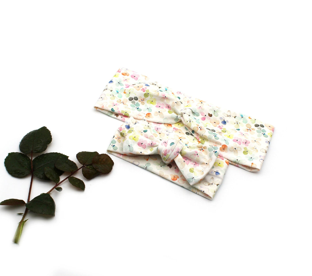 Mommy and me Headband - Multicolor flower - AnnaKarinna
