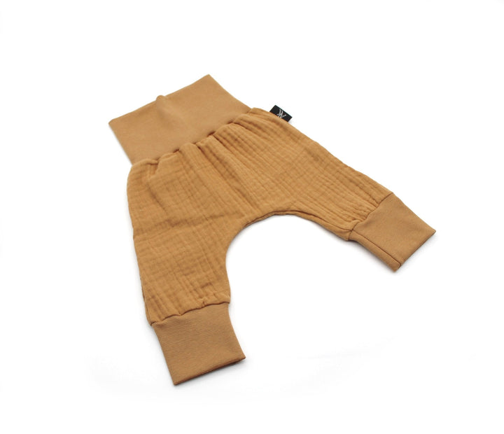 Muslin Baggy Pants - Camel NB - AnnaKarinna