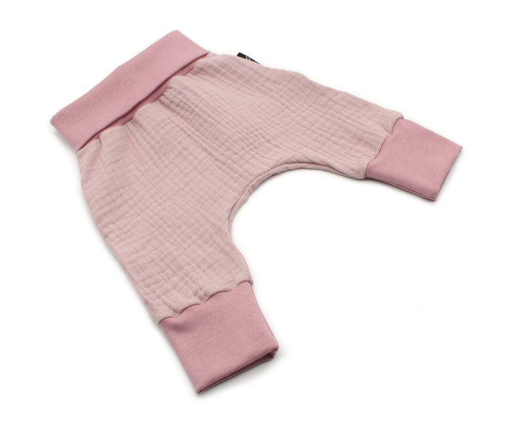 Muslin Baggy Pants - Pink 0 - 1 Year - AnnaKarinna