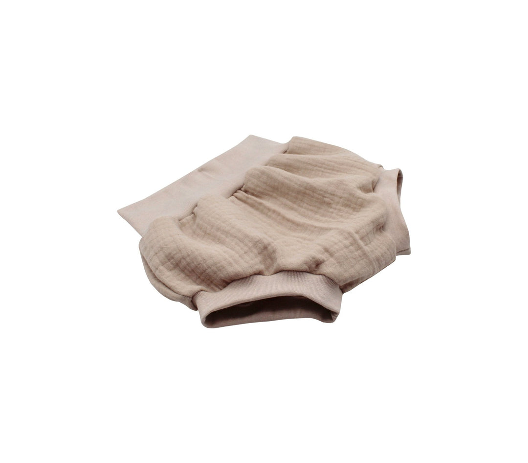 Muslin Pump shorts - Beige 0 - 1 Year - AnnaKarinna