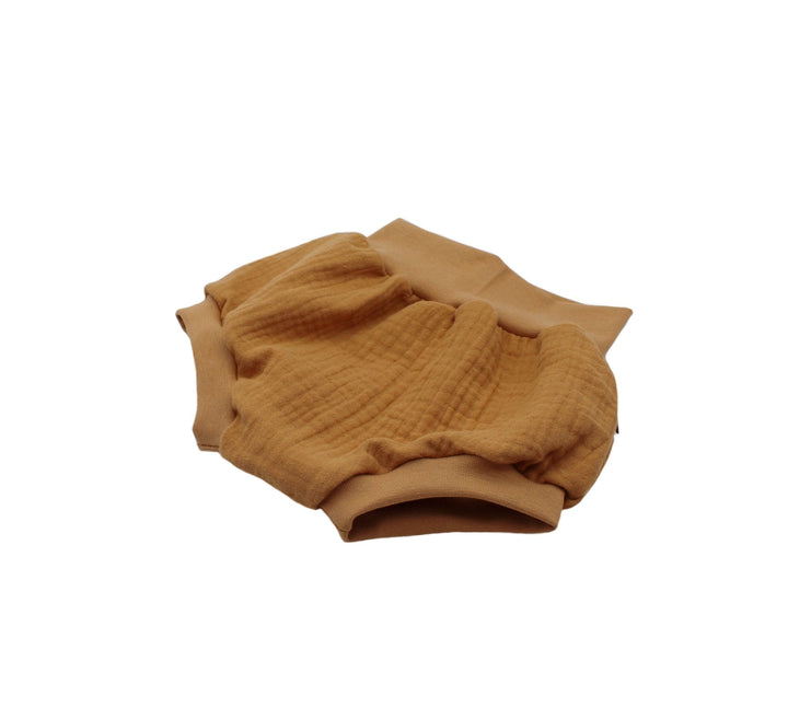 Muslin Pump shorts - Camel 0 - 1 Year - AnnaKarinna