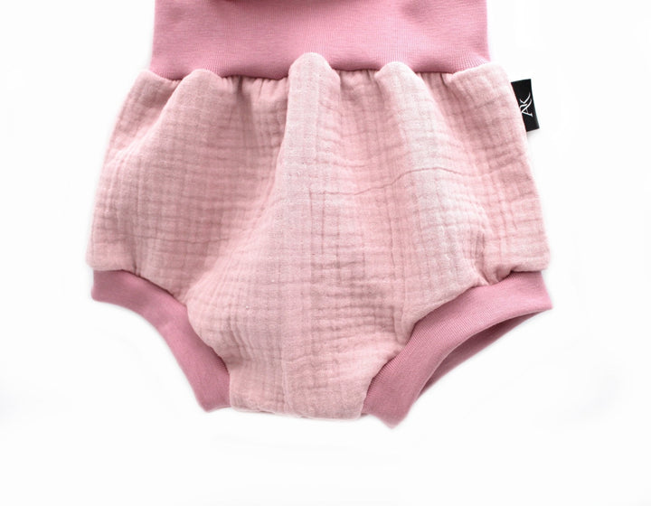 Muslin Pump shorts - Pink 0 - 1 Year - AnnaKarinna