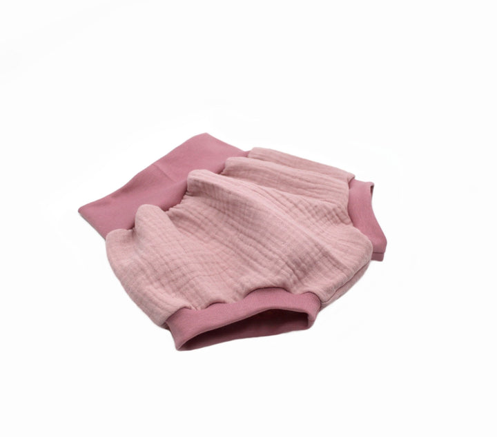 Muslin Pump shorts - Pink 0 - 1 Year - AnnaKarinna