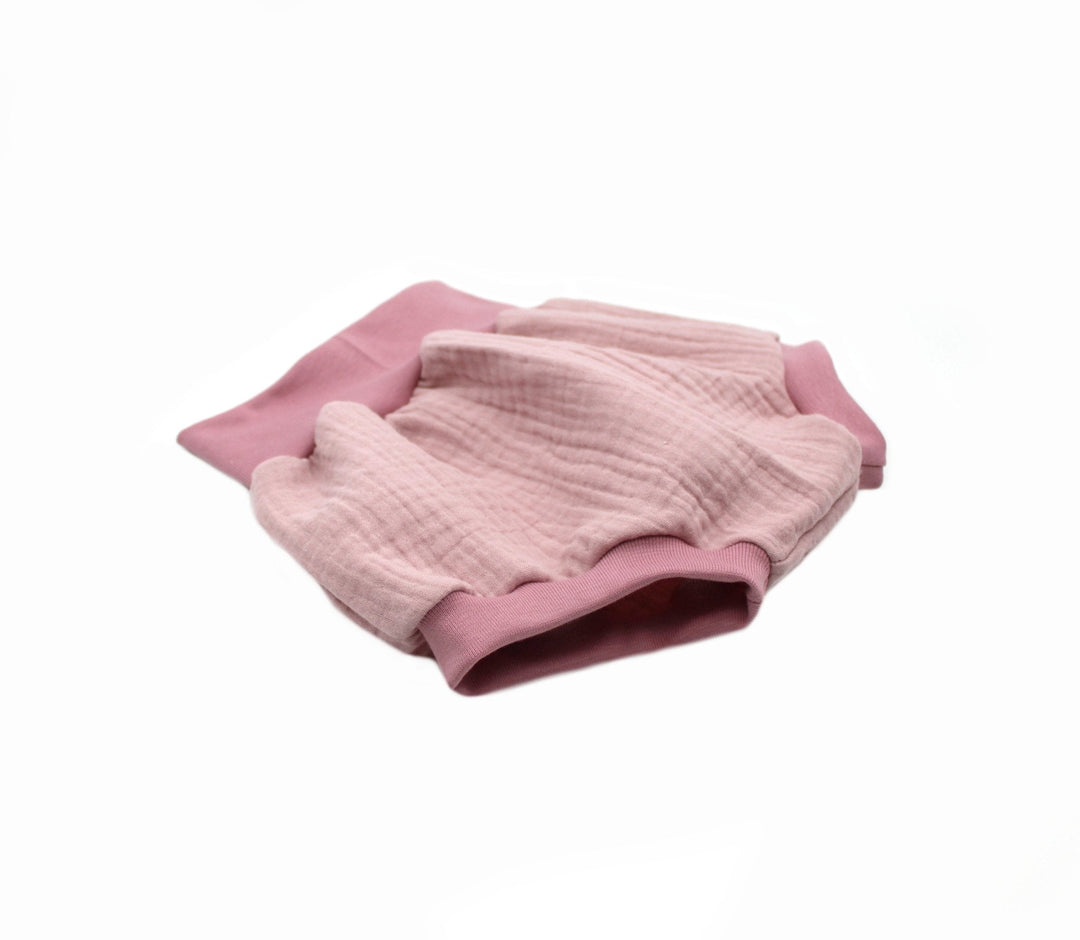 Muslin Pump shorts - Pink 0 - 1 Year - AnnaKarinna