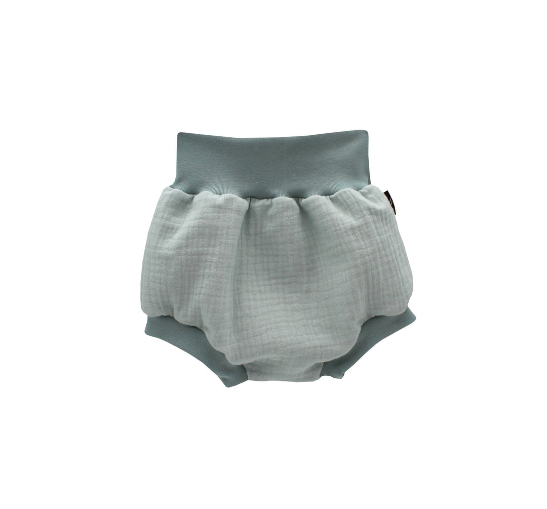 Muslin Pump shorts - Sea Green 0 - 1 Year - AnnaKarinna