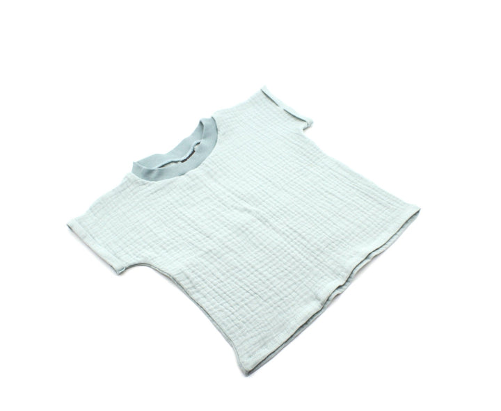 Muslin summer T-shirt - Sea Green 0 - 1 Year - AnnaKarinna