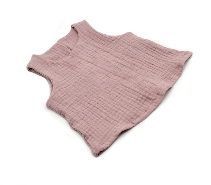 Muslin Summer Top - Pink 0 - 1 Year - AnnaKarinna