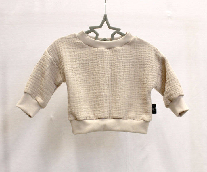 Muslin Sweater - Beige 1 - 3 Years - AnnaKarinna