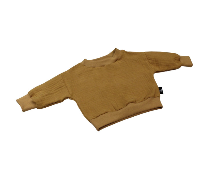 Muslin Sweater - Camel 0 - 1 Year - AnnaKarinna